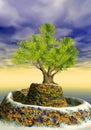 3d rendering fantasy and dream tree computer graphics image