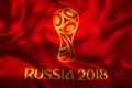 3D Rendering of Flag for World Football 2018 Wallpaper - World Soccer in Russia