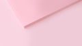 3d render flat skew shape abstract minimal pink background