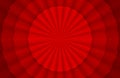 3d rendering. Folding Oriental circular Chinese Red paper fan design wall background.