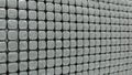 3d rendering of geometic, seamless, simple pattern of cube shape