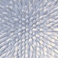 White abstract hexagons backdrop