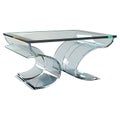 3D Rendering of a Glass Table on Transparent Background - Ai Generated Royalty Free Stock Photo