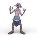 3D rendering of goblin character