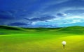 3D rendering, golf ball,