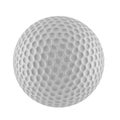 3D rendering of golf ball Royalty Free Stock Photo