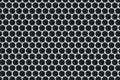 3D rendering of graphene sheet