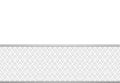 3d rendering. gray square grid pattern art design on fence white wall background Royalty Free Stock Photo