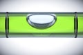 green spirit level Royalty Free Stock Photo