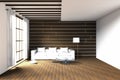 3D rendering : illustration of easy living room