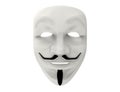 Guy Fawkes / Anonymous mask isolated.