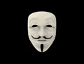 Guy Fawkes / Anonymous mask isolated.