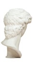 3D rendering illustration of Head of Michelangelo`s David