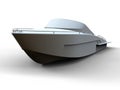 3D rendering - generic small boat Royalty Free Stock Photo