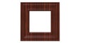 3d rendering of isolated modern hanging red mahogany color phot Royalty Free Stock Photo