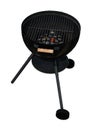 3D Rendering Kettle Barbecue Grill on White