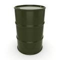 3D rendering khaki barrel