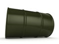 3D rendering khaki barrel