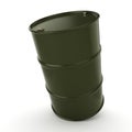 3D rendering khaki barrel