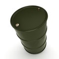 3D rendering khaki barrel