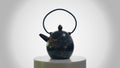 teapot that has been repaired with kintsugi technique Royalty Free Stock Photo