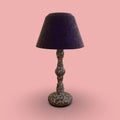 3d rendering living room lamp Royalty Free Stock Photo