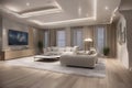 3 d rendering of the living room with a sofa3 d rendering of the living room with a sofainterior design of modern apartment, 3 d r Royalty Free Stock Photo