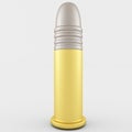 3d Rendering of a 22LR Cartridge Royalty Free Stock Photo