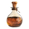 3D Rendering of a Magic Potion Bottle on Transparent Background - Ai Generated Royalty Free Stock Photo