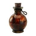 3D Rendering of a Magic Potion Bottle Transparent Background - Ai Generated Royalty Free Stock Photo