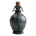 3D Rendering of a Magic Potion Bottle Transparent Background - Ai Generated Royalty Free Stock Photo