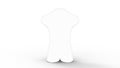 3d rendering of a male torso isolated in white background Royalty Free Stock Photo