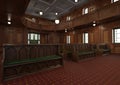 3D Rendering Meeting Lodge