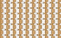 3d rendering. minimal modern wood square grid pattern design tiles wall  background Royalty Free Stock Photo
