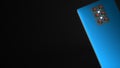 3d rendering of mutilple camera smartphone system concept