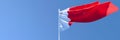 3D rendering of the national flag of Malta waving in the wind