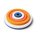 Abstract Colorful Concentric Circles, Modern 3D Design Royalty Free Stock Photo