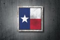 Old Texas State flag Royalty Free Stock Photo