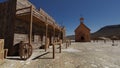 Old western abandoned village