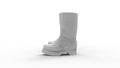 3d rendering of a pair of boots isolated in white background