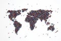 3D rendering of people world