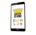 content is king phone