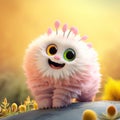 Super Cute Lemming Tale Caterpillar Holding Corn And Singing
