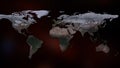 3D rendering of planet Earth. You can see continents, cities. Elements of this image furnished by NASA Royalty Free Stock Photo