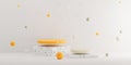 3d rendering platform studio display scene studio background with podium