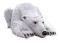 3D Rendering Polar Bear on White