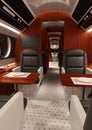3D Rendering Private Jet