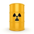 3D rendering radioactive barrel