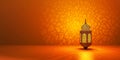 3d rendering of Ramadan Kareem background with Arabic lantern