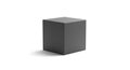 Realistic Looking Geometric Cube Object Royalty Free Stock Photo